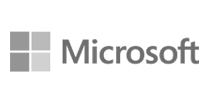 Logo Microsoft Cinza